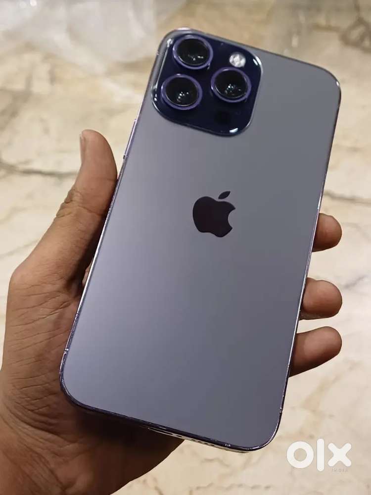 IPhone 14 pro deep purple 256gb in very good condition just contact me