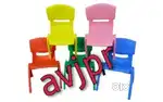 New heavy plastic kids chair play school furniture  kindergarten