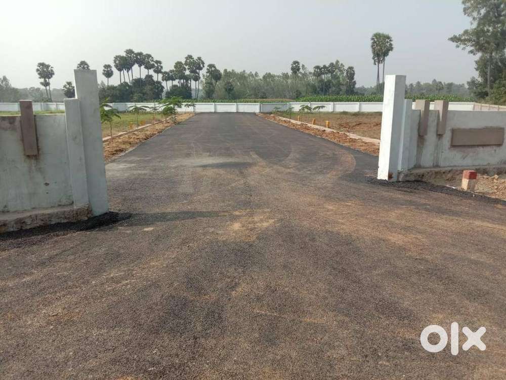 Fully developed VMRDA Residential plots with loan facility in Jonnada