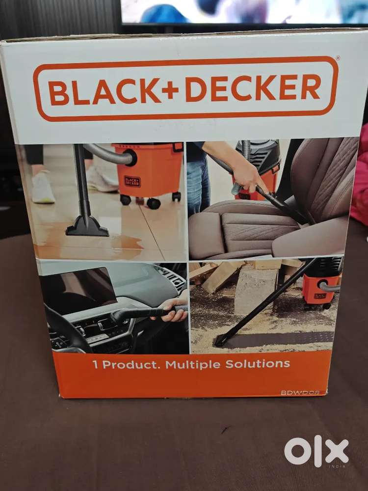 New with bill Black Decker BDWD08-B1 Wet and Dry Vacuum Cleaner 1000W
