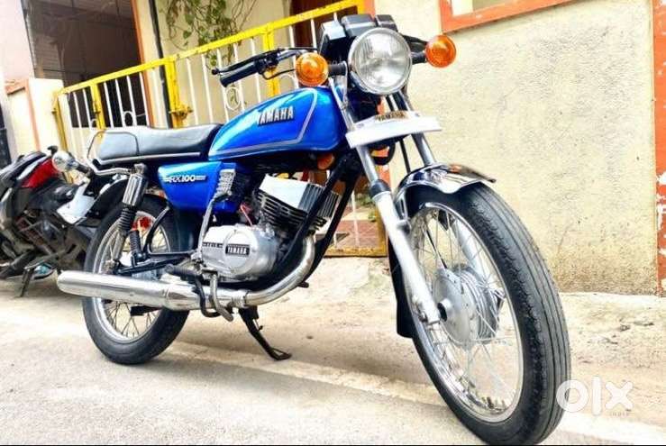 West bengal yamaha rx100 japn model 1987 restored bike all original pa