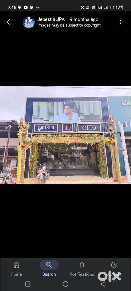 Sale person for clothing shop