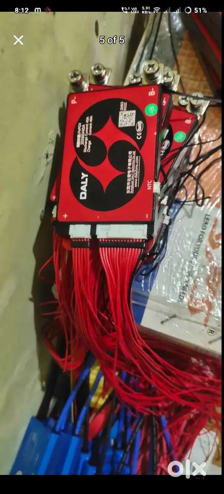 Scuti Lithiam phosphate battery 5 years warranty