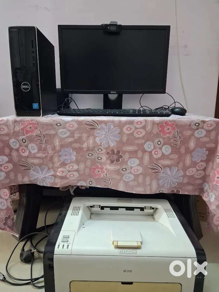 Computer with printer