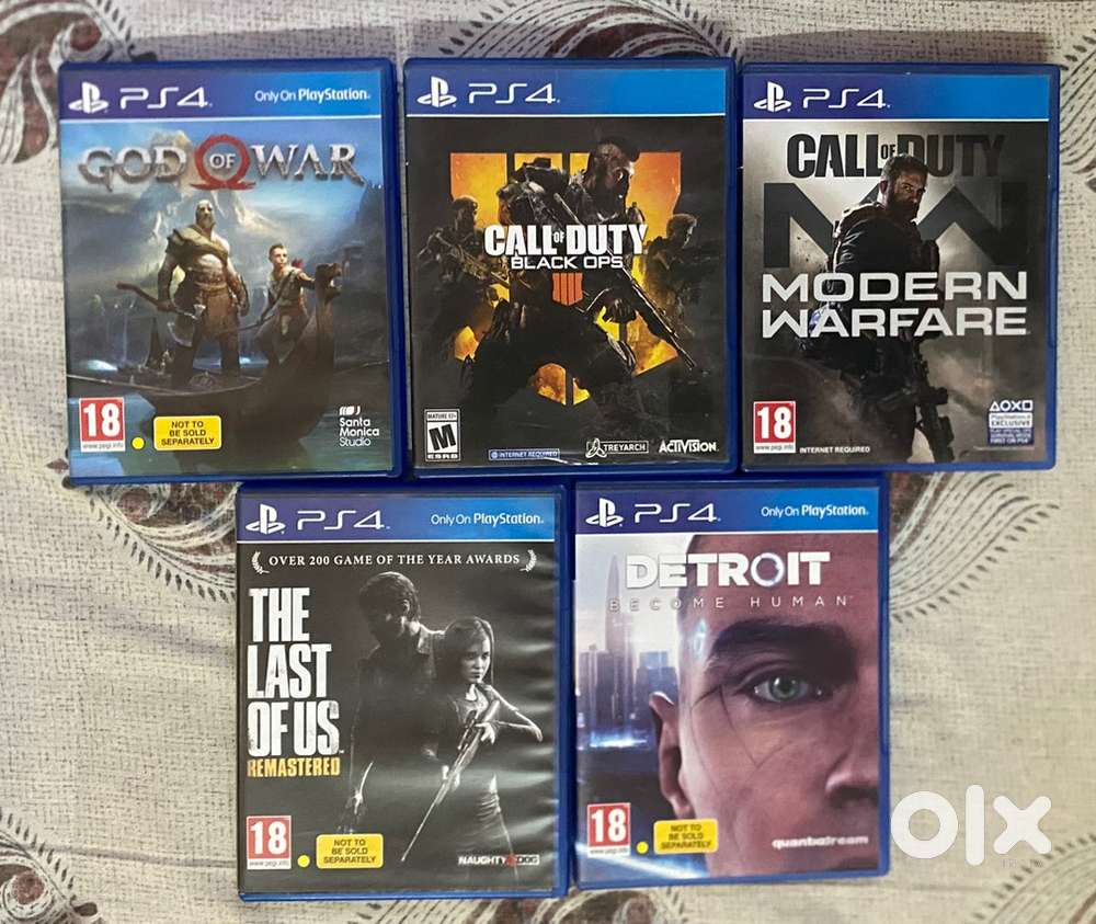 PS4 Games. (PlayStation 4)