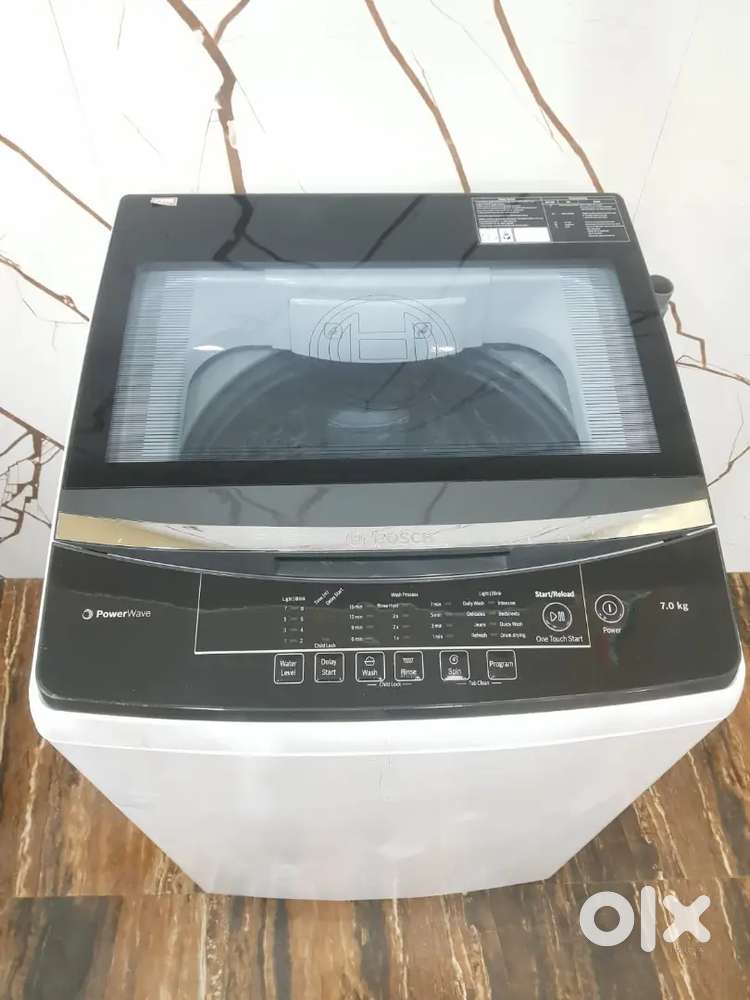 Bosch 7kg latest top load fully automatic washing machine $