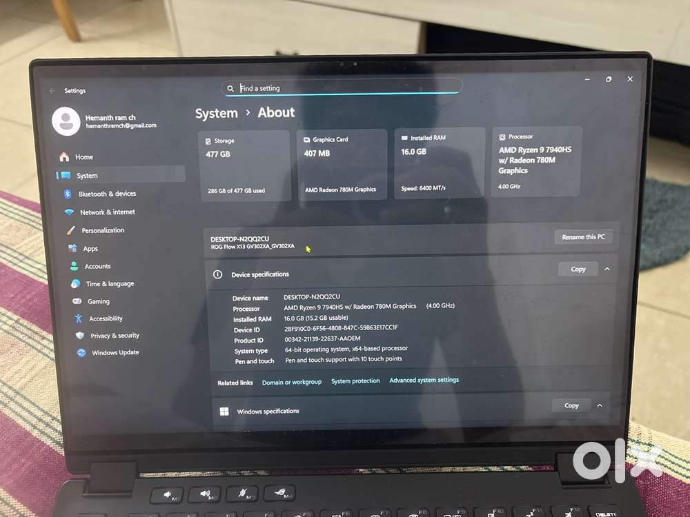 Asus rog x13
