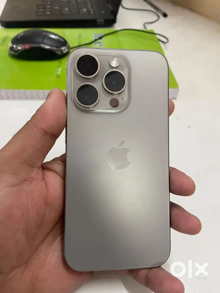 Selling my 6 months old I phone 15pro ,With bill and box.