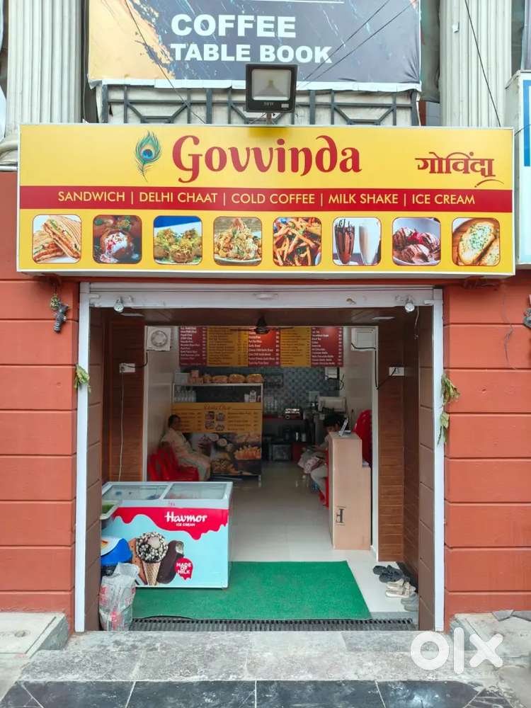 Food counter is on rent