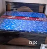 Brand new Queen size bed without storage with mattress in wholesale p