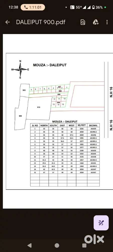 Plot for selling near Collector office Khorda