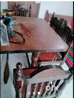 Sagwan 4- sitter dinning table