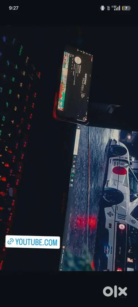 Pc computer with monitor