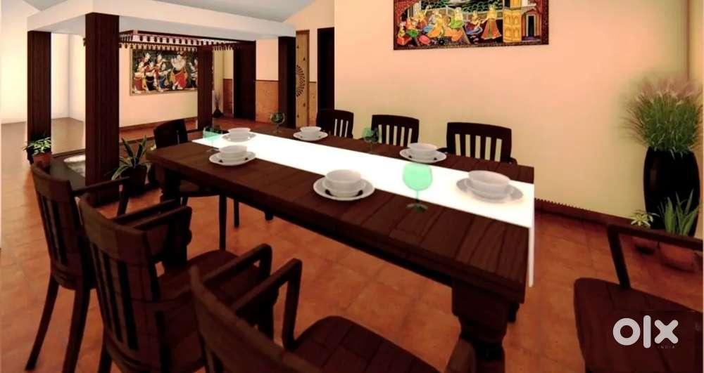7.99 cent plot - 3BHK Naalukettu House for sale in Thrissur