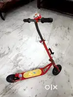 SKATE SCOOTER/CYCLE, HEIGHT ADJUSTABLE, REAR BREAKING.