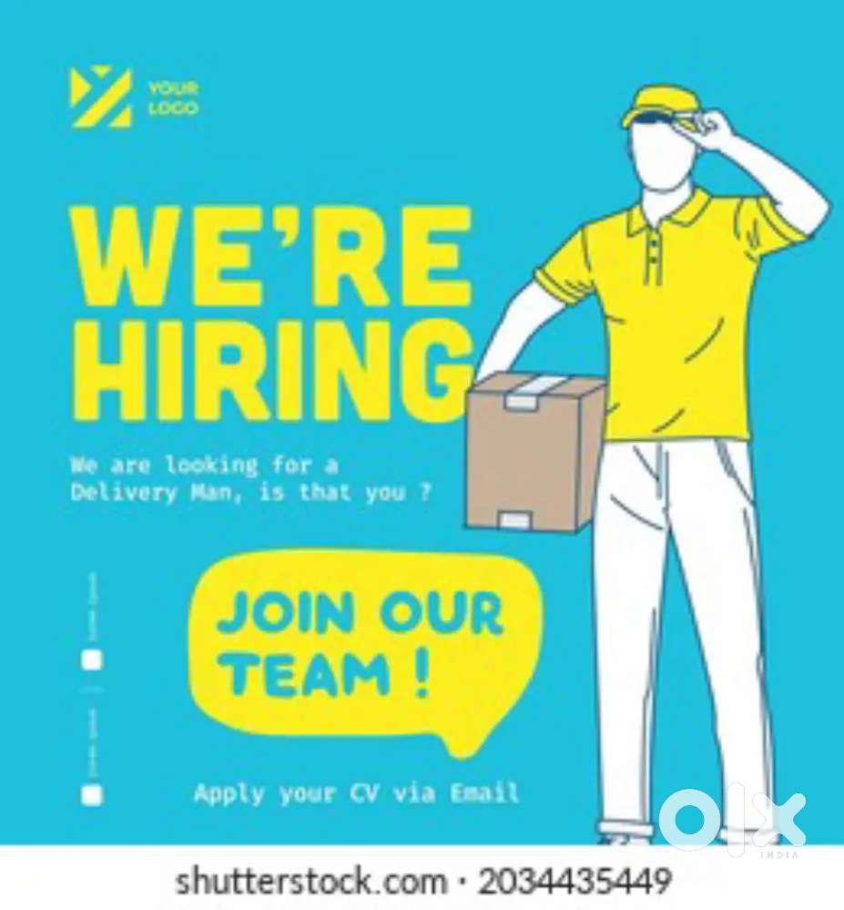 Job in delivery boy