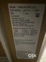 Brand new samsung 65 inch 4k UHD Smart LED tV (unopened box)