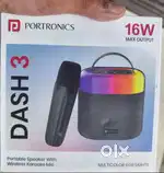 Portronics Powerful karaoke speaker with wireless mic
