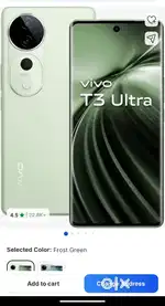Vivo T3 ULTRA GOOD CONDITION 8/256