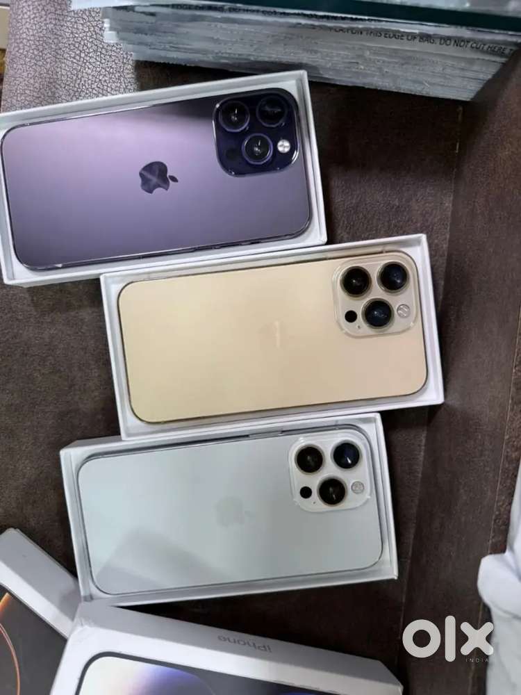 APPLE IPHONE 14PROMAX BOX PACK REFURBISHED GOOD CONDITION PHONES AVAIL