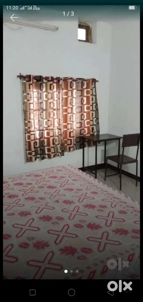 Fully furnished rooms for boys.