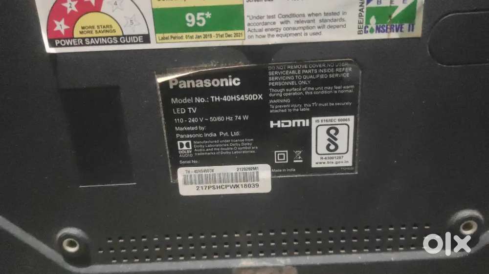 Panasonic 40'' led tv