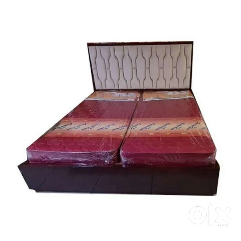 Dhamaka offer buy new double bed 3990, with box -6990/- EMI Available