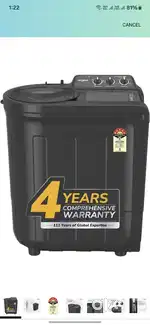 Whirpool 7.5 kg washing machine