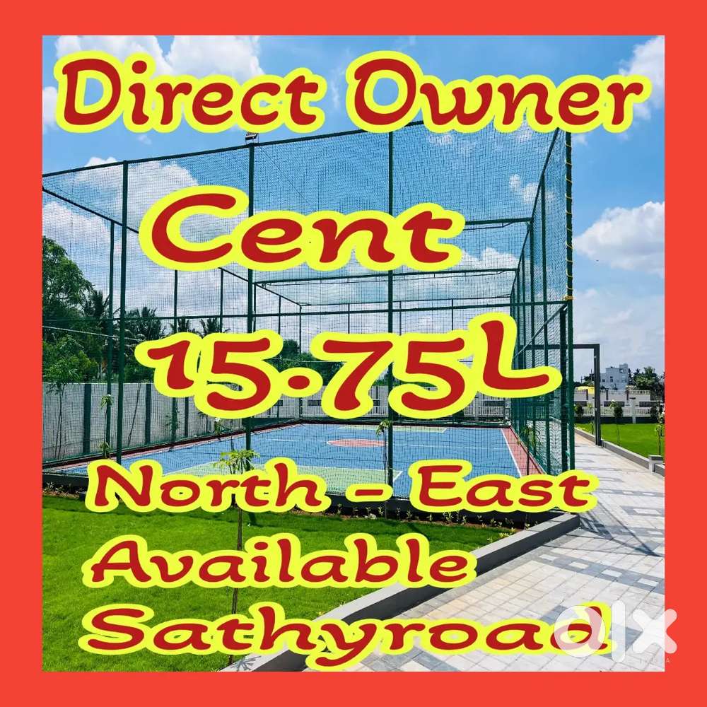 Plots For Sales At Sathyroad Near 15.75L