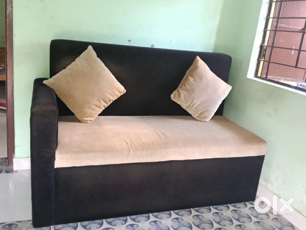 Sofa is hand made and Heavy