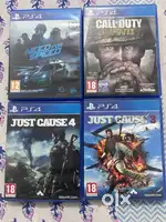 Call Of Duty, Need For Speed, Just Cause