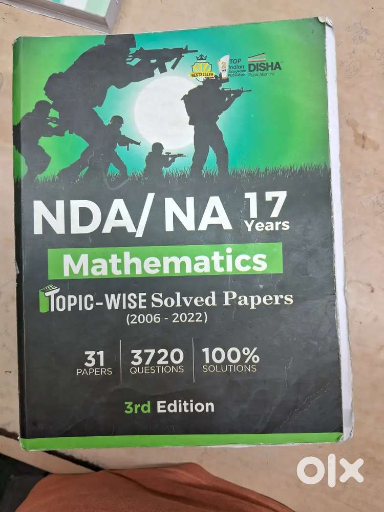 NDA/NA mathematics DISHA PUBLICATION.