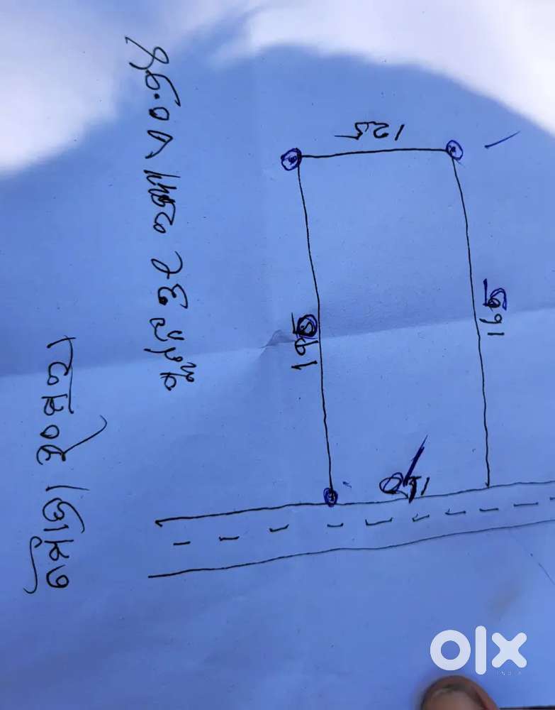 Road side plot HANSARA MOUJA