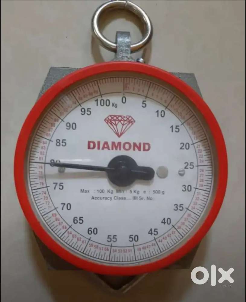 Brand new weighing machine.