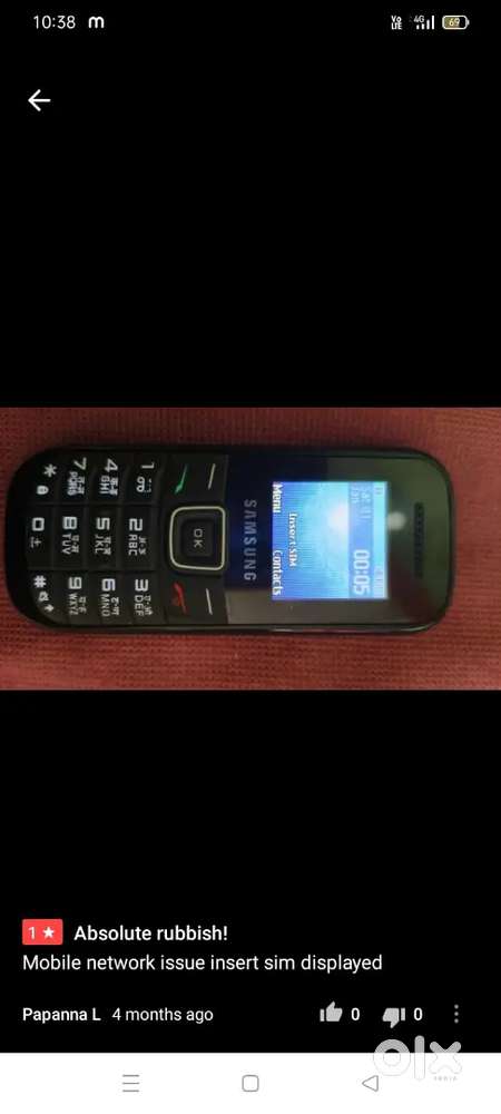 Samsung Guru1200 Black