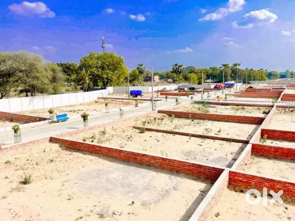 LDA अप्रूव्ड प्लॉट सुल्तानपुर हाइवे अमूल डेयरी HCl it city ke pas