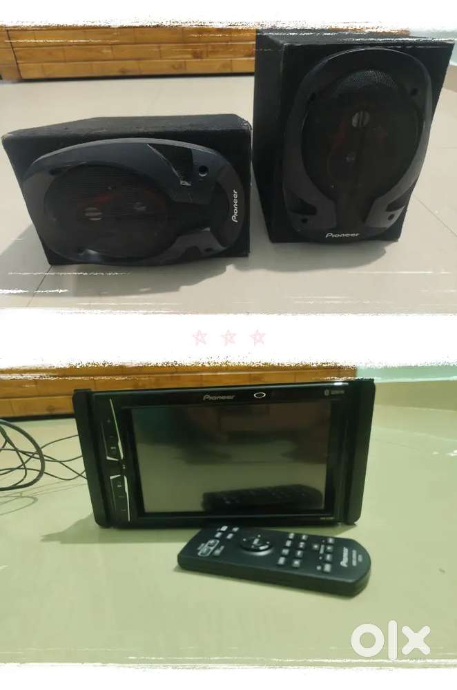 Pioneer sound speakers and tap with remote