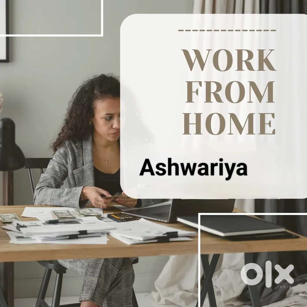 Work from home Through social media