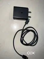 Samsung original cable and adopter