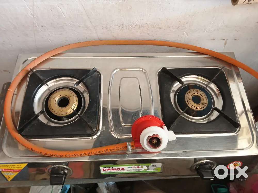 Ganga Gas stove 2 burner Unused
