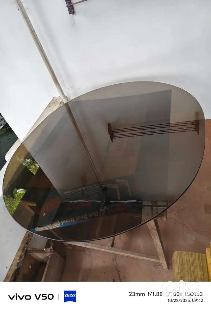 Dining table glass only