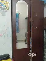 Wardrobe with mirror