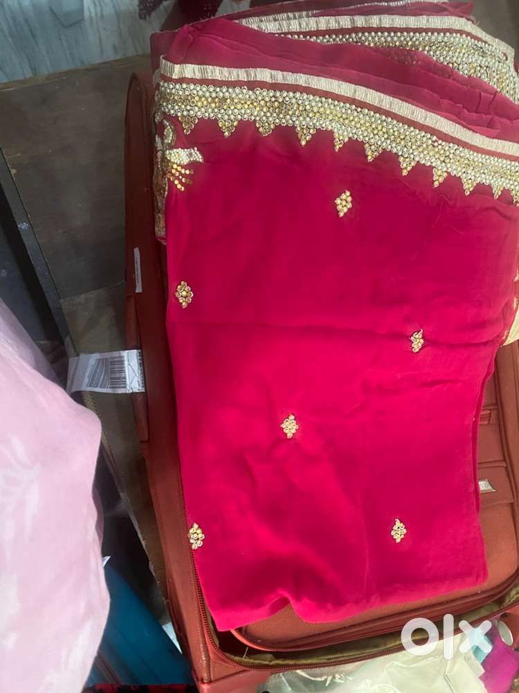 Pink Saree