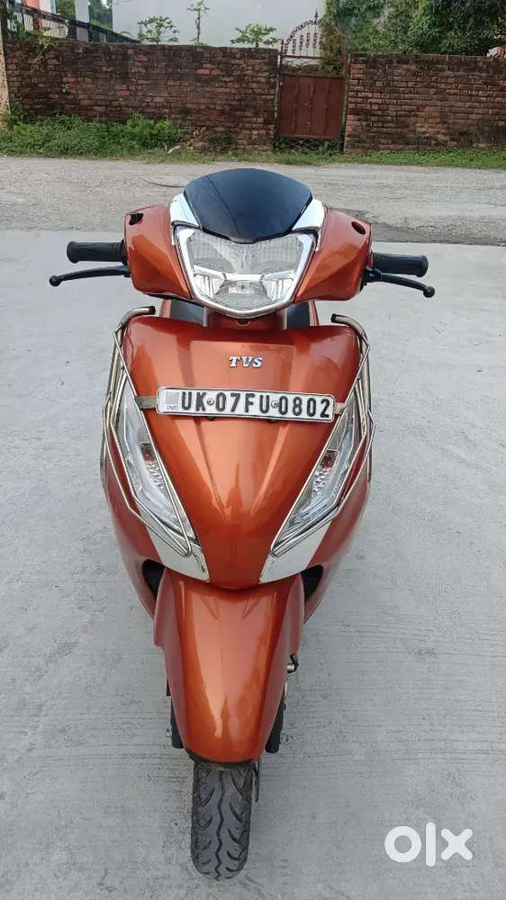 TVS Jupiter 125 orange colour