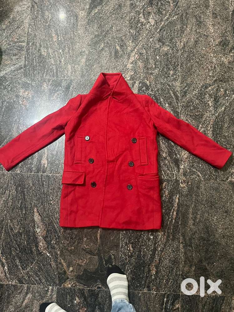 Korean red sweter