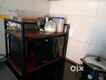 Microwave with stand