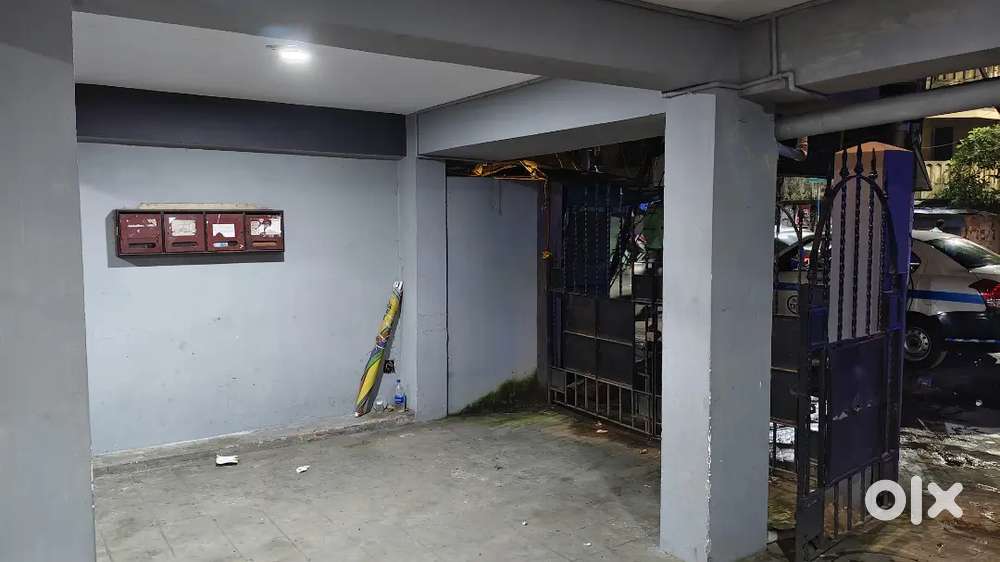Car Parking on Main Road Building