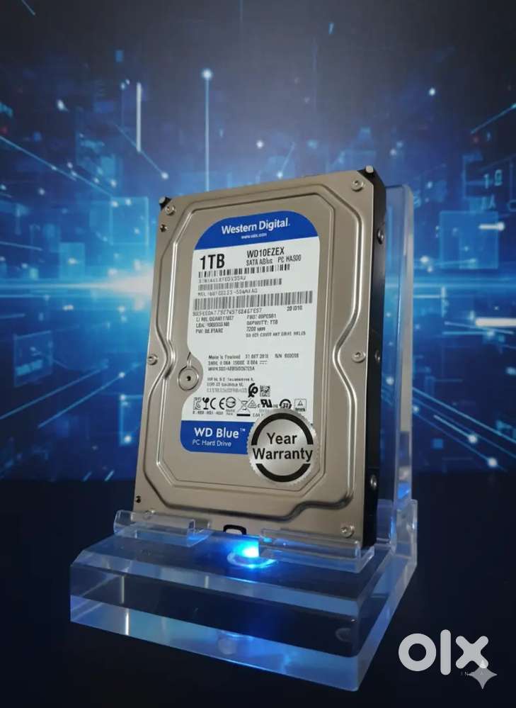 Wd 1tb harddisk Surveillance 1yr warranty.