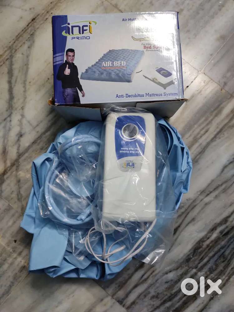 Air bed for patiance and bathroom chair