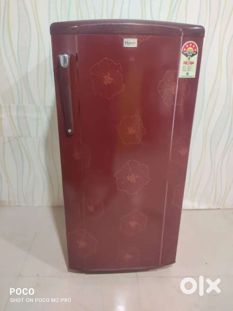 Haier 5 Star less used Single Door Refrigerator Best Working Condition